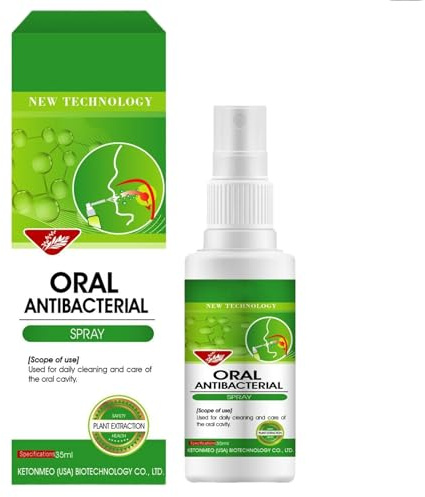 Mnozreo Spray Portátil De Dolor De Muelas,Tratamiento Inmediato de los Dientes,Bucal Gingival Spray de Reparación de Encías,Alivia el Dolor de las Encías,20ML,1PC