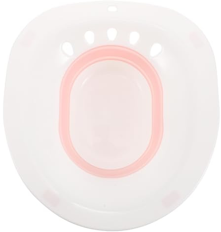 PAMINGONO Bidet e Struttura Ergonomica Flusso D'acqua Delicato per Sollievo Post Parto Pieghevole in Plastica Portatile per Donne in Gravidanza e Viaggi