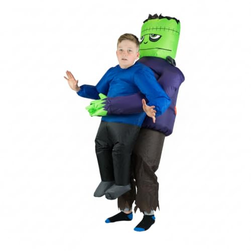 Bodysocks Fancy Dress Inflatable Frankenstein Monster Lift You Up Costume for Kids