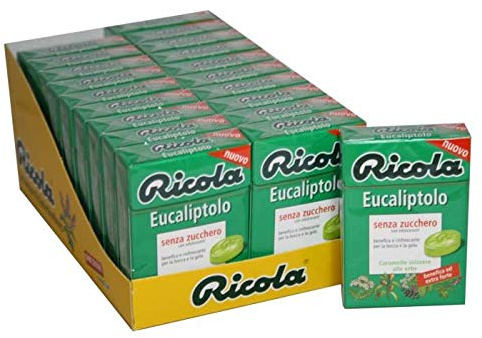 RICOLA CARAMELOS EUCALIPTU S/A 50 G. PARA2
