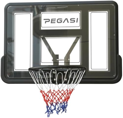 Pegasi Basketballbrett Classic 110x75cm - Schwarz