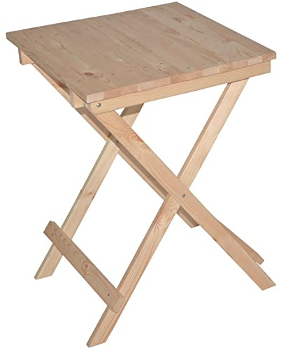 Froeschl Autozubehoer Mesa Plegable Portatil Tablero de Madera de Pino 7001233