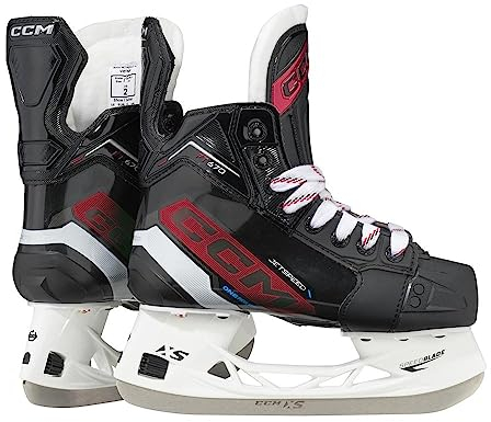 CCM Jetspeed FT670 Eishockey Schlittschuhe, Junior (Weite: Regular, Größe: 3.0)