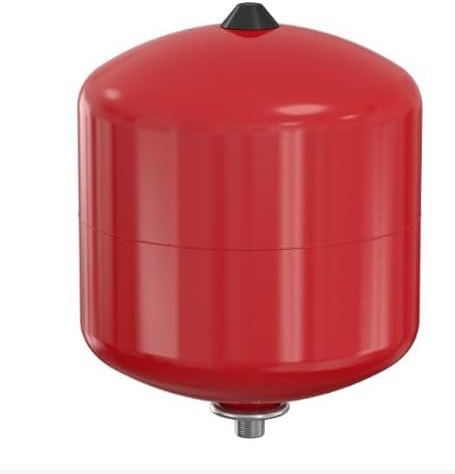 Ausdehnungsgefäß BASEFLEX für Zentralheizung - mit einer Sackmembran - Druck 6 Bar - Max. Mediumstemperatur 120 Grad - Fassungsvermögen 12 Liter - Rot (18L)