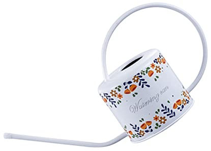 BESPORTBLE Wasserkocher mit langem Auslauf Sprühnebel Flasche Blumenvasen dekorativ Vasendekor Wasserkessel Gartenbedarf saftiger Gießtopf drinnen Gießkanne Duschkopf Rostfreier Stahl Weiß