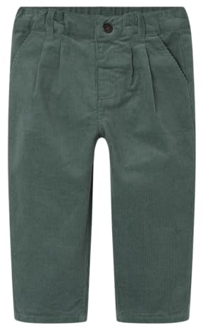 Name IT Pojkbyxor Tapered Fit Cord, Mörk skog, 86
