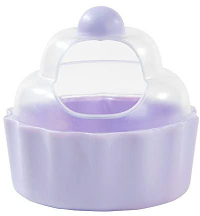 Duiaynke Hamster Sandbad Container, Hamster Badewanne Graben Box, Großer Platz, Leicht zu Reinigen, für Zwerghamster, Rennmaus (Blau)