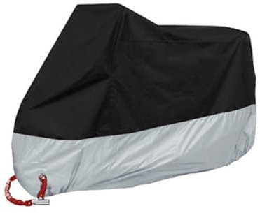 Fundas para motos Para Cb 500X Cubierta Motocicleta Impermeable Aire Libre Lluvia Para Plateada Para Integra 750 Para Valkyrie 1500 Pcx 125 Cbr 600 F4I Cb600F Cubierta impermeable(Blanc,XL For 201-210