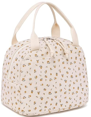 ZXTGBQ Bolsa Termica Porta Alimentos 9.5L, Nevera Portatil PequeñA, Bolsa Termica Comida Trabajo, Contenedor De Alimentos Reutilizable, Lunch Box, Lonchera Aislada Para El Trabajo, Picnic, Viajes, Ofi