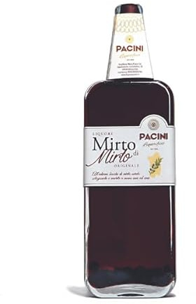 Pacini Mirto alle Bacche Rosse Liquore Sardo, 70 cl, Confezione da 6 Bottiglie
