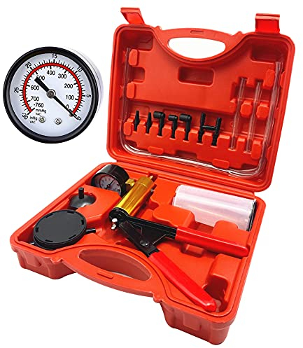 DHA Bremse Entlüften Vakuumpumpe Bremsenentlüfter Unterdruckpumpe Unterdruck Prüfgerät Bremsen bremsflüssigkeit wechsel Werkzeug Set Kfz Motorrad