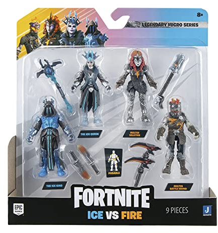 Fortnite FNT1120 - Micro Legendary Squad Mode C1S5, offizielles Spielzeug
