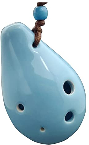 Ocarina flöte Mini-Okarina 6-Loch SC Hohe C-Melodie Sc Okarina Für Kinder Und Erwachsene Anfängergeschenk (Color : 3/4)
