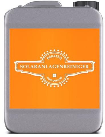 Reiniger für Solaranlage 5l - effektiv, schnell, material- und umweltschonend - Solarpanel & PV Photovoltaik Anlage Modulreiniger - säure & chlorfreie Solarmodul Reinigung - BEKATEQ BE-880