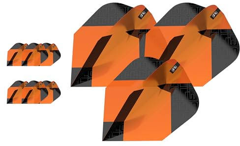 Target Darts Tag Flights – Target Tag Flights(Packung mit 9) Multipack Flights, Professionelles Dart Zubehör, Dart Flight Set