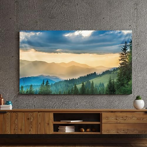 TV-Staubschutz, 32-80-Zoll-TV-Abdeckung für LCD/LED-Abdeckung, einfache TV-Hülle im modernen Stil, weiche TV-Hülle(Color6,32inch)