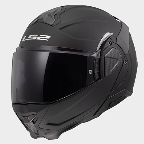 LS2, Casco Moto Modulare ADVANT II SOLID Matt Black, M