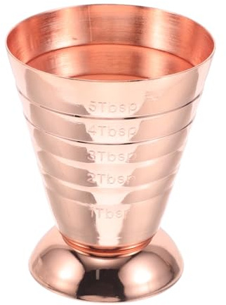 SAFIGLE Edelstahl Cocktail Jigger Japanischer Stil Präzises Messbecher Bartender Jigger Barmaß Für Zuhause und Professionelle Bars
