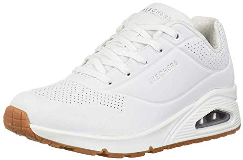 Skechers Uno Stand On Air, Scarpe da ginnastica Donna, White Durabuck, 38 EU