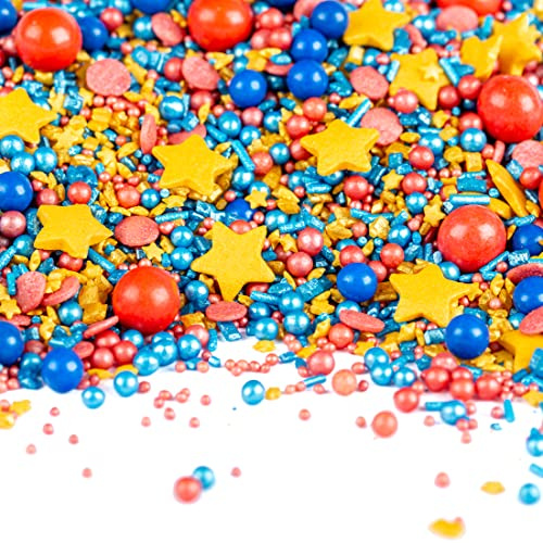 Super Streusel Superheld - Zuckerstreusel Kindergeburtstag Junge (90g)
