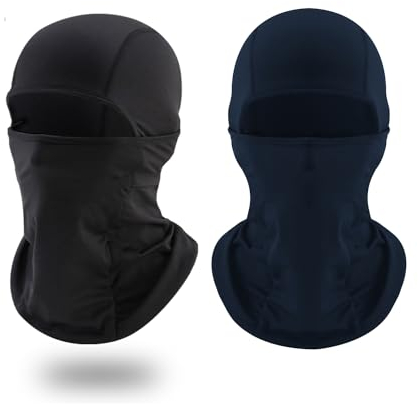 MAKACTUA 2 Stück Sturmhaube Balaclava Winter Skimaske Strumhaube für Herren und Damen,Gesichtshaube Motorradmaske,Winter Gesichtsmaske
