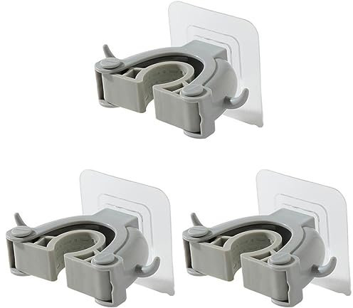 DOITOOL 6piezas Clip para Mopas De Pared Ganchos Adhesivos Creativos para Almacenamiento Cocina y Baño Diseño Moderno y Resistente