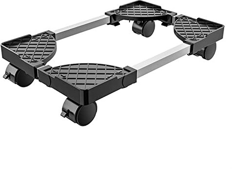 Soporte CPU Bajo Mesa Soporte for CPU móvil Soporte de torre for PC escalable, soporte for CPU extraíble con ruedas giratorias de rotación de 360 ​​°, soporte for PC debajo del escritorio que se adapt