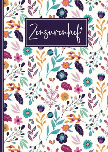 Zensurenheft: Zensurenbuch für Lehrer bis zu 25 Klassen , Stundenplan, Jahresübersicht | Schulnotenheft im DIN A4 Format. -05-