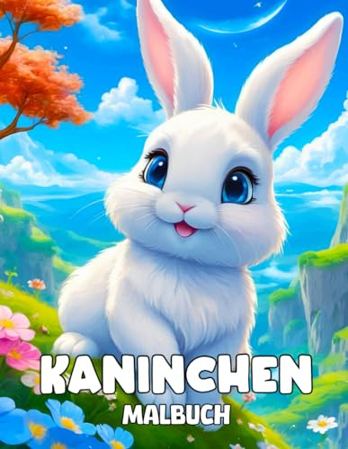 Kaninchen Malbuch: Entzückende Hasen und Kaninchen zum Ausmalen - Perfekt für kleine Hasenliebhaber von 3 bis 8 Jahren