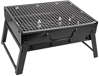 BCOATH Outdoor Grillrost Faltbares Bbq Zubehör Für Holzkohle Tragbar Für Camping Picknick Und Gartenfeiern Große Kapazität Für Gleichzeitiges Grillen Verschiedener Speisen