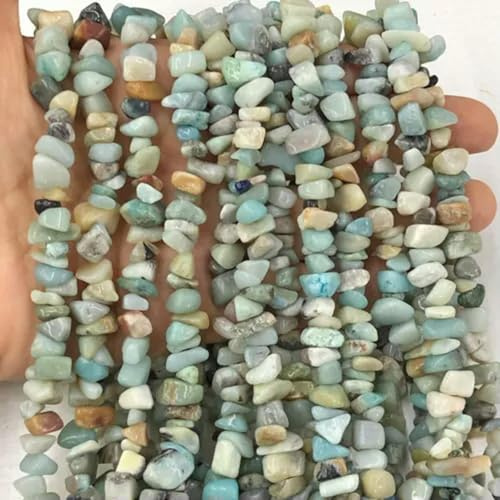 Perles en Vrac de Gravier de Cristal Multicolores Naturelles irrégulières de 4 à 8 mm 32-ite4-32inches