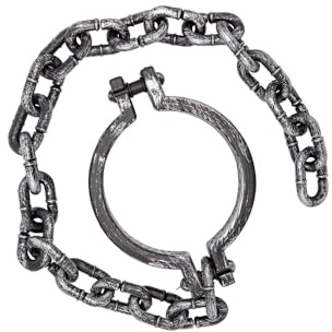 Wicked Costumes Zombie Convict Chain Leash Halloween Prop Decoration