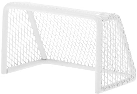 TOYANDONA Miniatur Fußballtor DIY Desktop Spielzeug Realistisches Netz Indoor Dollhouse Sportspielzeug Aquarium Dekoration Handliche Motorikförderung Einfache Montage
