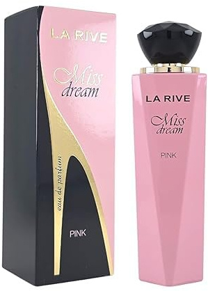La Rive Miss Dream Pink Eau de parfum 100 ml | Parfum floral fruité pour femme avec framboise, tubéreuse et lait | Parfum longue durée pour femme | Spray EDP