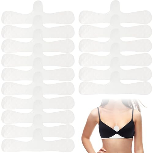 Vestamore 12 Pcs Nursing Pads: Reusable Bra Liners, Absorbent Breathable Cotton, 18.1 In, White