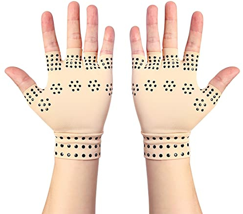 YUYTE Guantes Magnéticos, Artritis Reumatoide Tratamiento, para la Artritis y Anti-Edema y Reumatoide, Terapia de Compresión de Salud de Dolor de Mano(1)