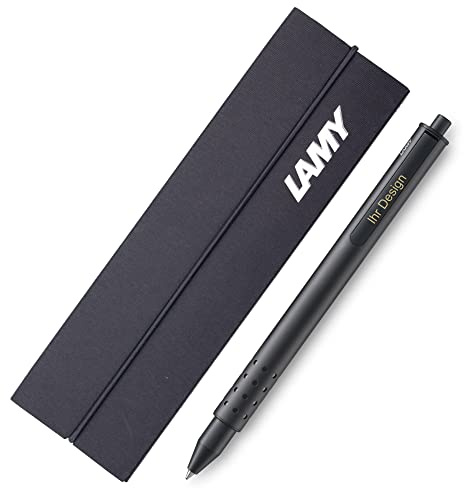 Lamy Tintenroller swift Modell 331, black, mit Gravur (Lasergravur), E119