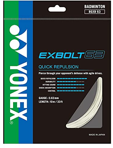 YONEX BG Exbolt 63 Saite