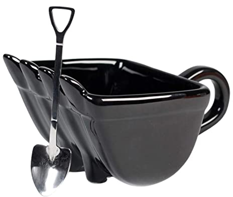 XKUN Pelle Café Tasse De Thé Simple Poignée De Godets en Plastique Tasse De Tasse De Gâteau Jaune Cadeaux De Cuisine Ménage Ustensiles De Cuisine-Black