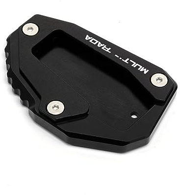 Motorrad Seitenständer Unterlage Für Ducati Für Multistrada 950 1100 1200GT 1260 1200/Enduro/Enduro Pro 1200S Ständer Fuß Seite Stehen Verlängerung Pad Unterstützung Platte(2)