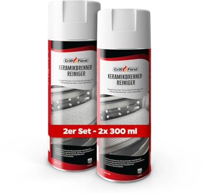 Grillfürst Keramikbrenner-Reiniger, 2 x 400 ml