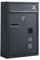RYZAN Modern Delivery Steel Post Box Wall Mounted Mailbox Letterbox with Nameplate for External Use Lockable Weatherproof Easy to Install 8.5 x 21.5 x 32 cm Outdoor Post Mail Holder with Keys