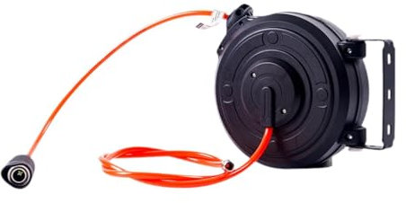 Gralara Retractable Air Hose Reel Compact 180° Swivel Mount for Garage Workshop