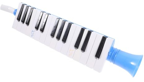 Yardwe 27 Tasten Melodica Für Kinder Und Anfänger Leichtes Harzmaterial Pädagogisches Blasinstrument Für Schüler Und Musikfreunde