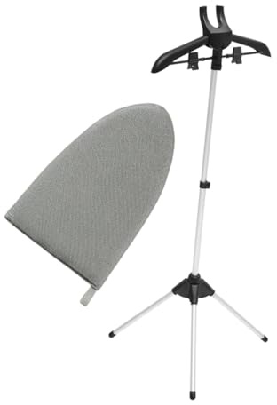 BESTYASH Cintre Réglable Pour Défroisseur Vapeur Et Planche à Repasser Pliable Support De Repassage Compact Et Pratique Pour Vêtements