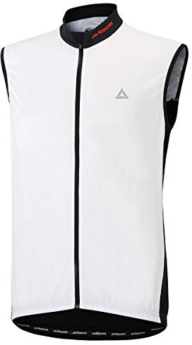 Airtracks Herren Funktions Fahrradtrikot Kurzarm - Ärmellos Comfort Line - Radtrikot - Jersey - Fahrradshirt - Bikeshirt MTB mit Taschen - Atmungsaktiv - UV Schutz - Schnelltrocknend - Reflektoren