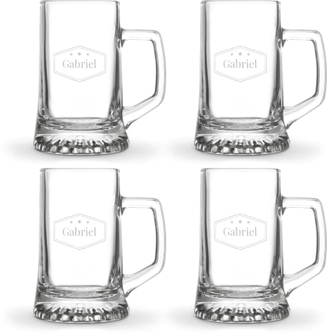 your surprise Chope de Bière Personna - Chope de Bière Gravée avec Nom ou Texte (4)