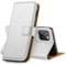 For iPhone 11 Pro Wallet Flip Case - Leather Premium Folio Phone Cover [Kickstand] [Cash & Card Slots] [Magnetic Closure] Wireless Charging Compatible Real Leather For Apple iPhone 11 Pro White