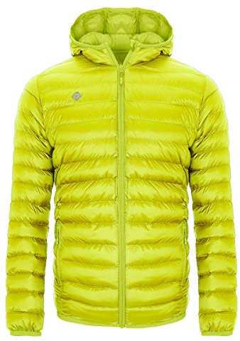 Izas - Chaqueta de Fibra para Hombre - Chaqueta Térmica de Rápido Secado con Cierre de Cremallera - Material Transpirable Ideal para Actividades al Aire Libre - Sindu Lima - Talla XXL