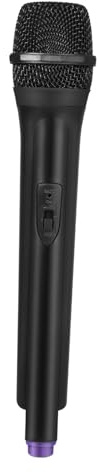 NUOBESTY Fake Microphone Toy - Plastic Prop for Kids Pretend Play | Lightweight Microphone for Stage Costumes Birthday Parties and Photo Booths Ideal Role Play Accessory for School Events